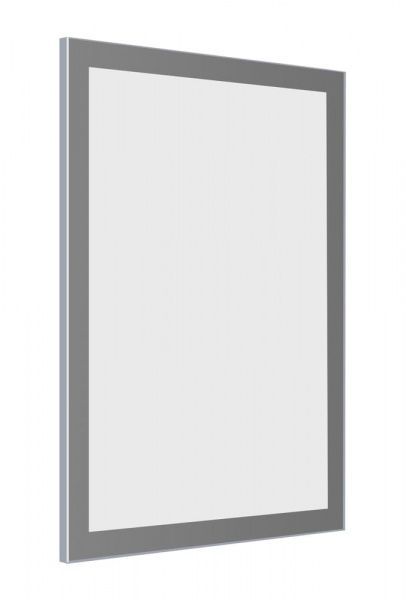 Световая панель Магнетик односторонняя настенная А0, матовое серебро